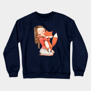 Adorable Fox 3 Crewneck Sweatshirt